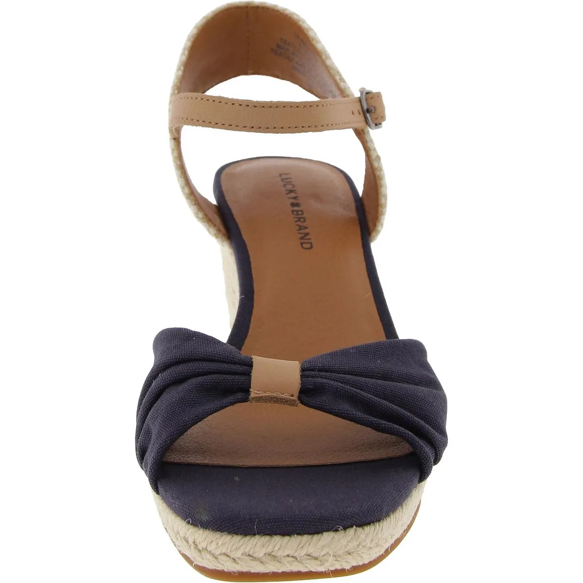 Ediva Womens Solid Knit Mary Janes