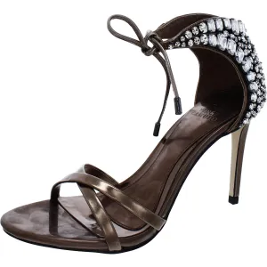 Emuel Womens Leather Ankle Heels