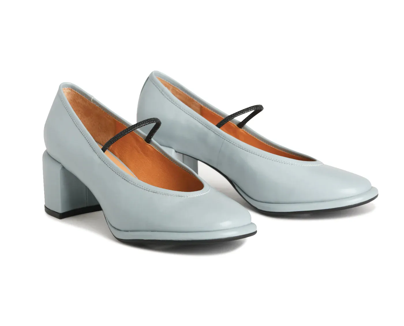 EOS Darcella Duckegg Blue Crinkle Leather