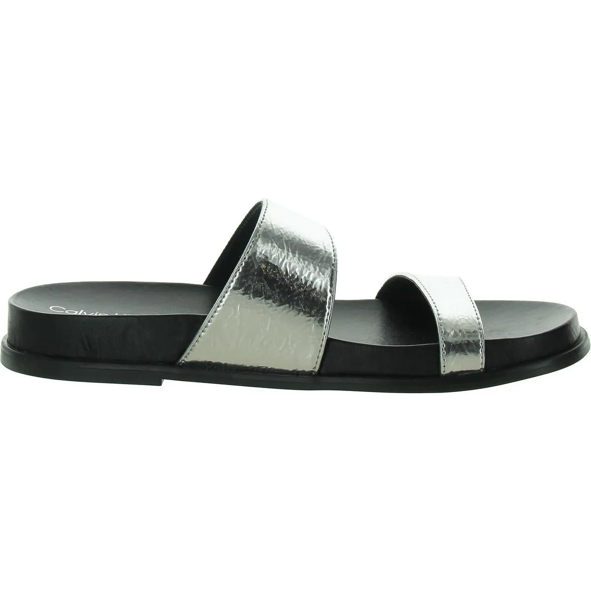 Explore Womens Strappy Open Toe Slide Sandals