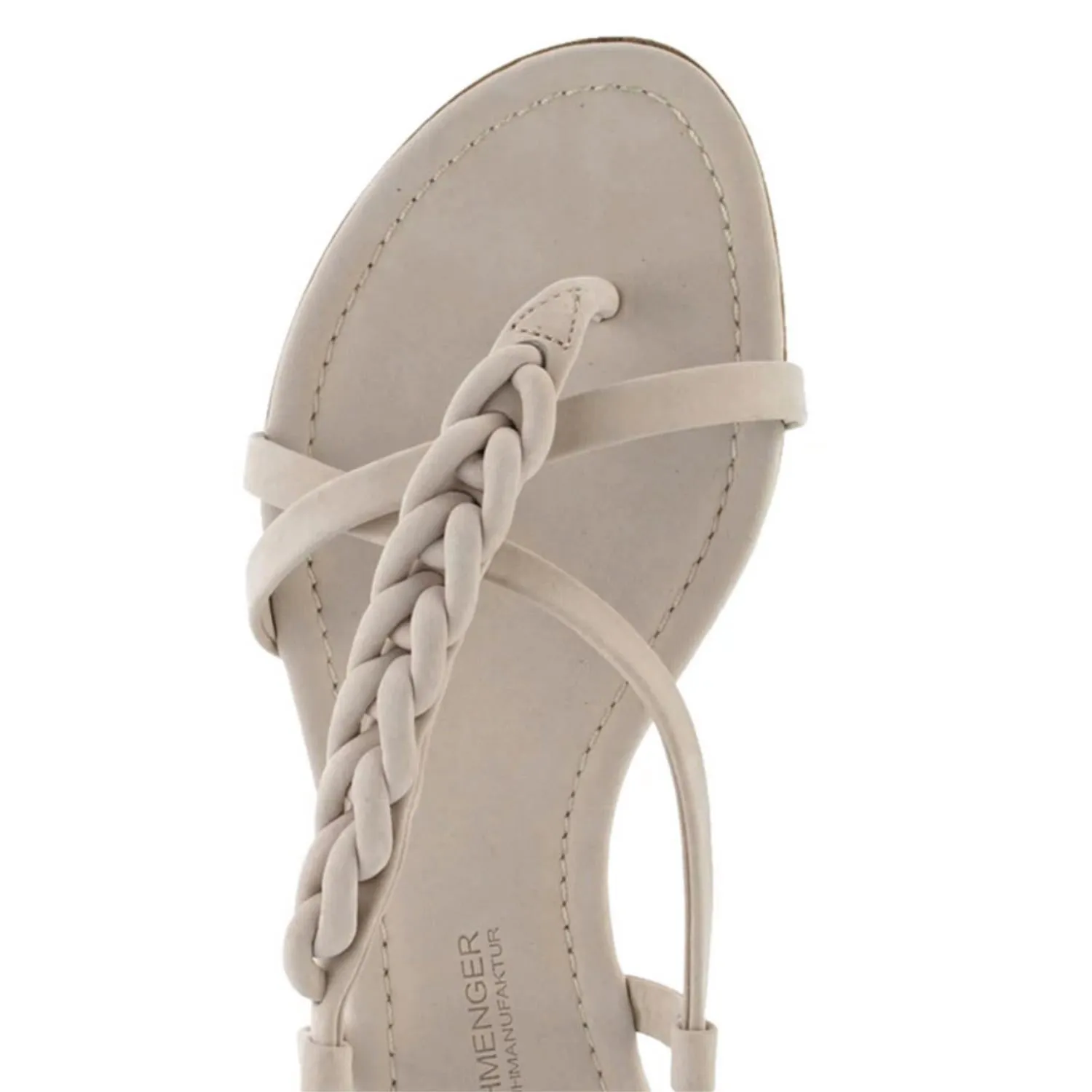 Fabulous Strappy Sandals In Almond