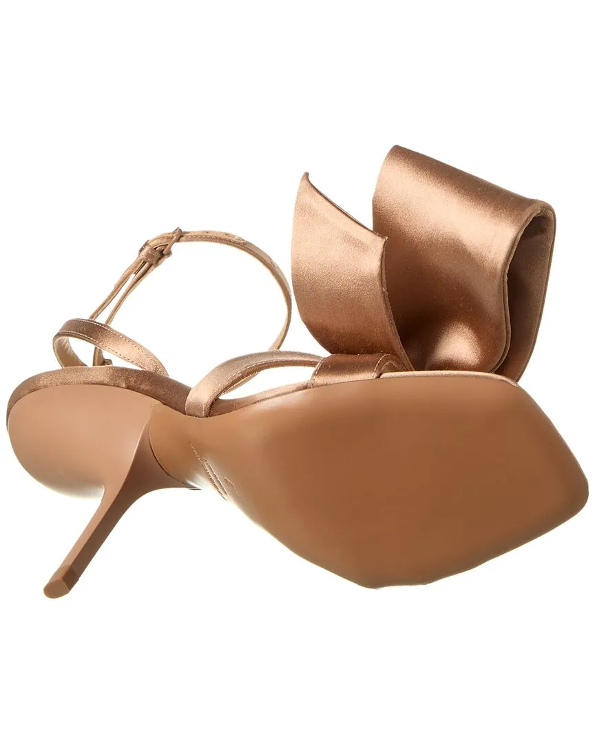 Ferragamo Helena Bow Satin Sandal