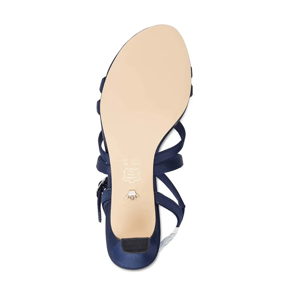 Genaya Heel in Navy