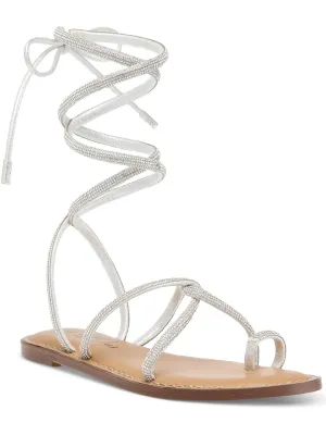 GENNIFERF Womens Strappy Casual Gladiator Sandals