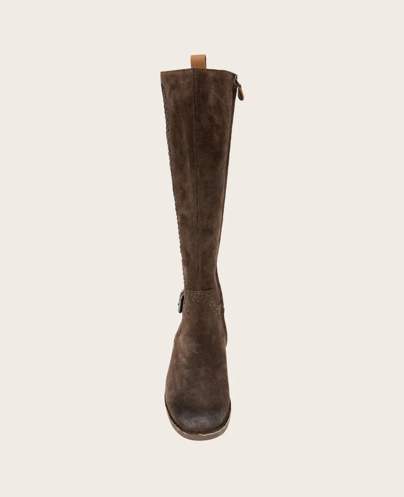 GENTLE SOULS - Elmwood Suede Detail Stitch Boot