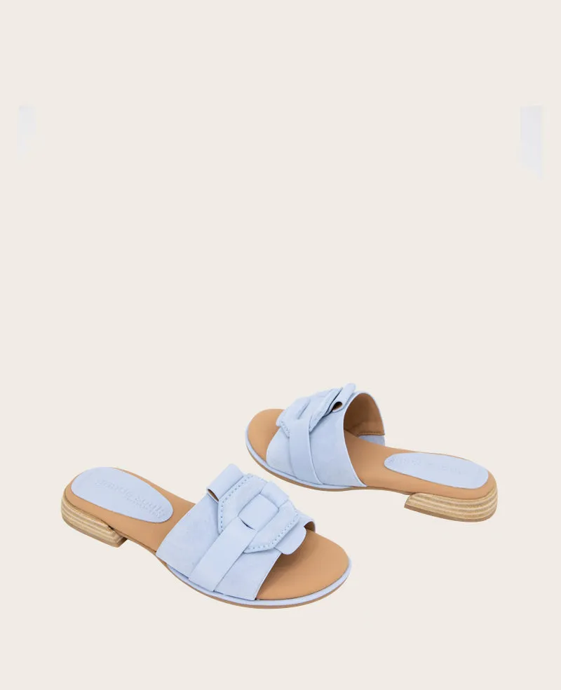 GENTLE SOULS - Hudson Suede Slip On Sandal