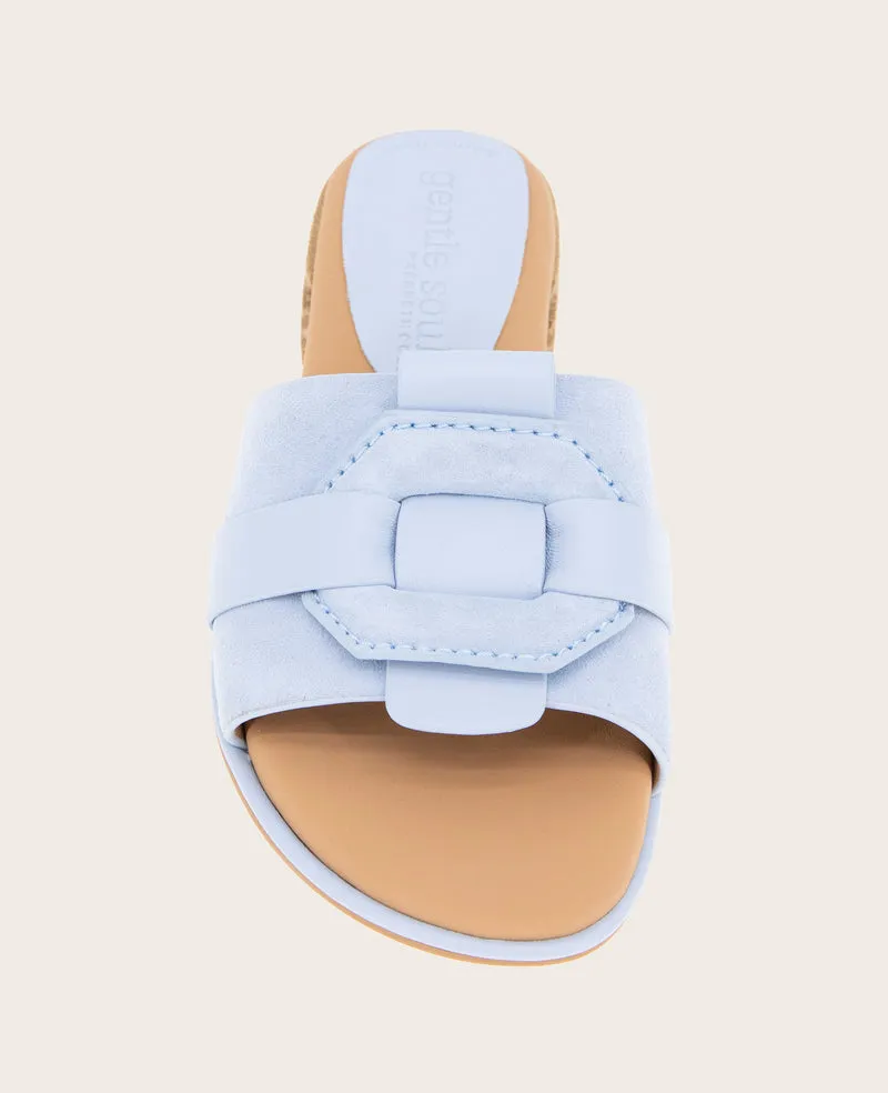 GENTLE SOULS - Hudson Suede Slip On Sandal