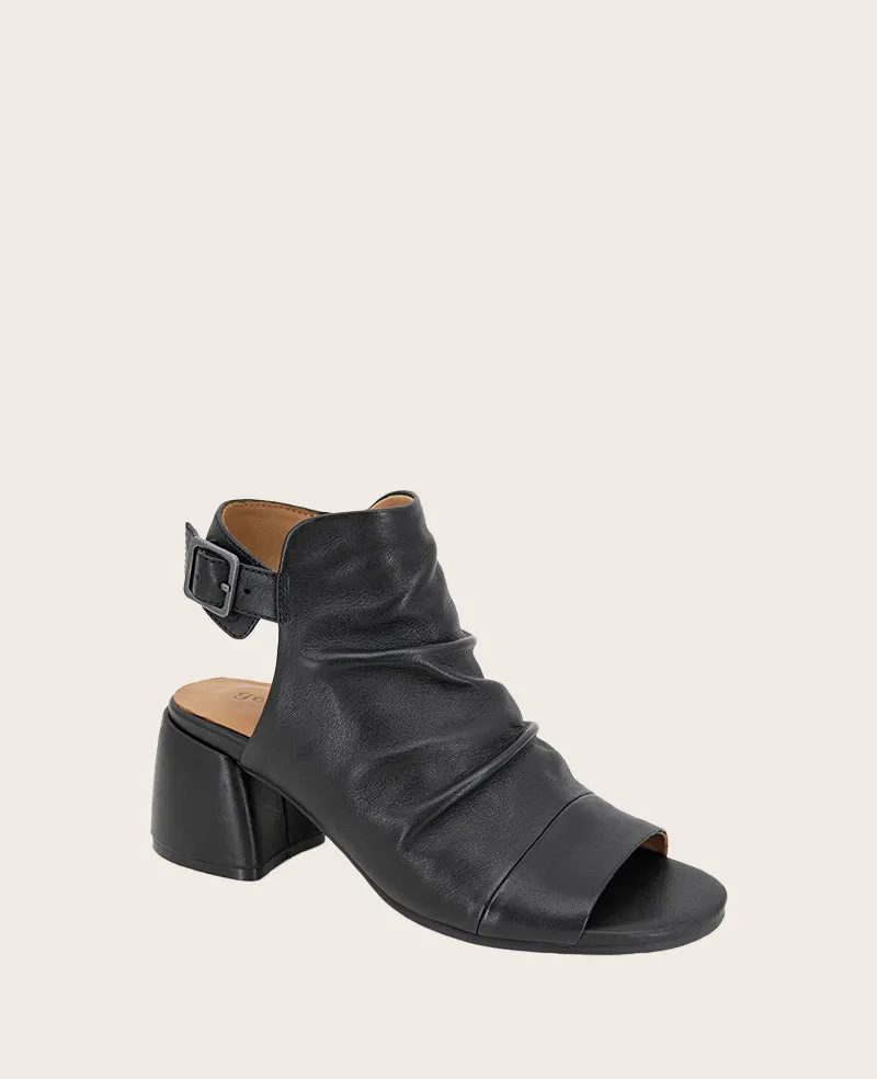 GENTLE SOULS - Marrion Leather Slingback Block Heel Sandal