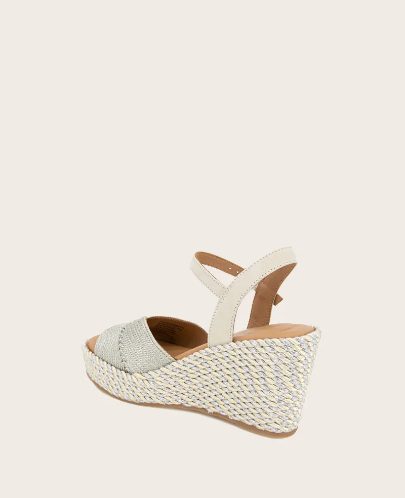 GENTLE SOULS - Nola Fabric Espadrille Wedge