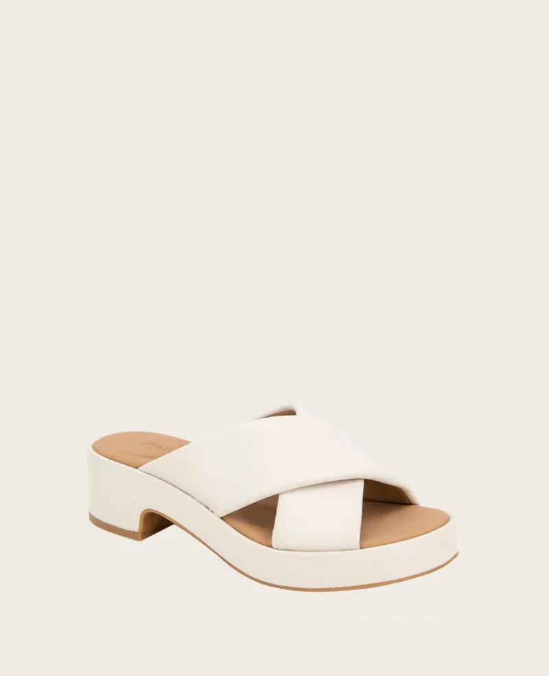 GENTLE SOULS - River Leather X Band Platform Sandal