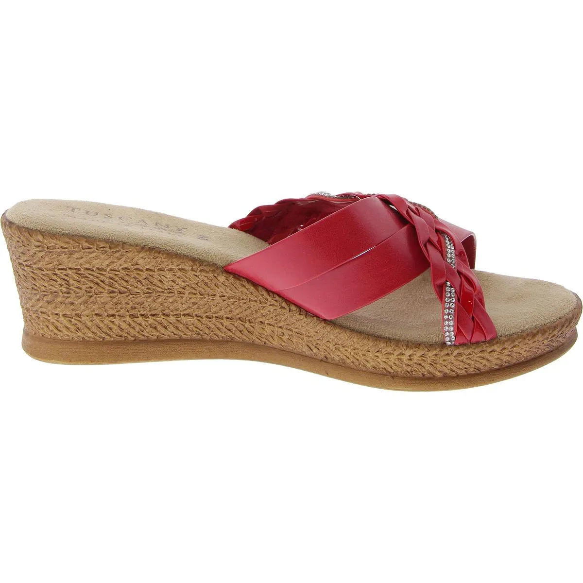 Gessica Womens Strappy Slip On Espadrilles
