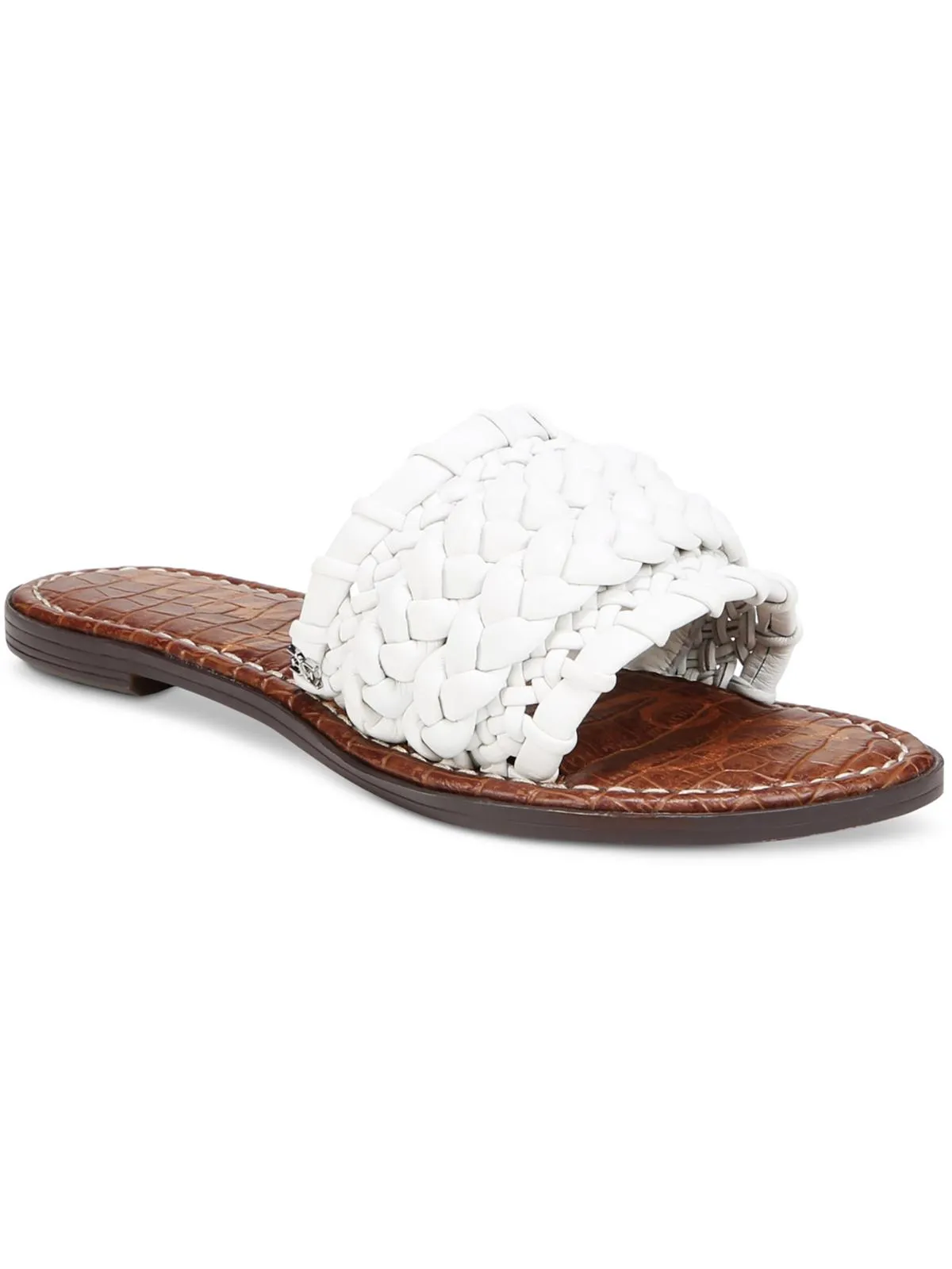 Giada Womens Slip On Flat Slide Sandals