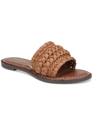 Giada Womens Slip On Flat Slide Sandals