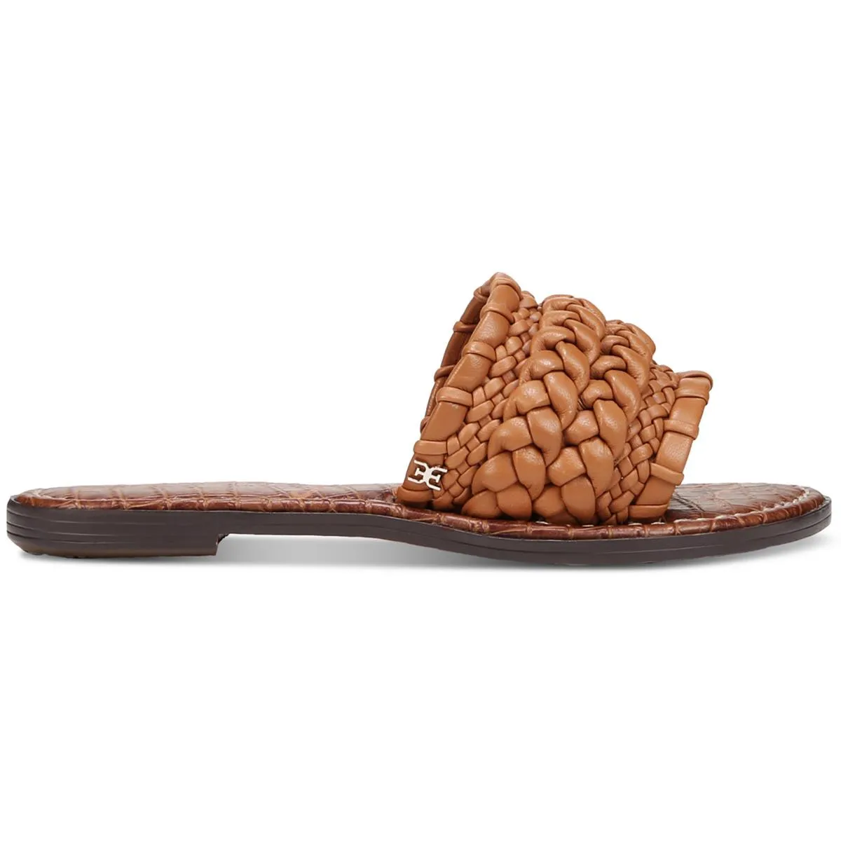 Giada Womens Slip On Flat Slide Sandals