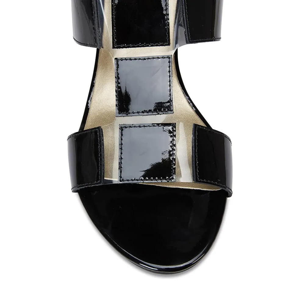 Gigi Slide in Black Patent