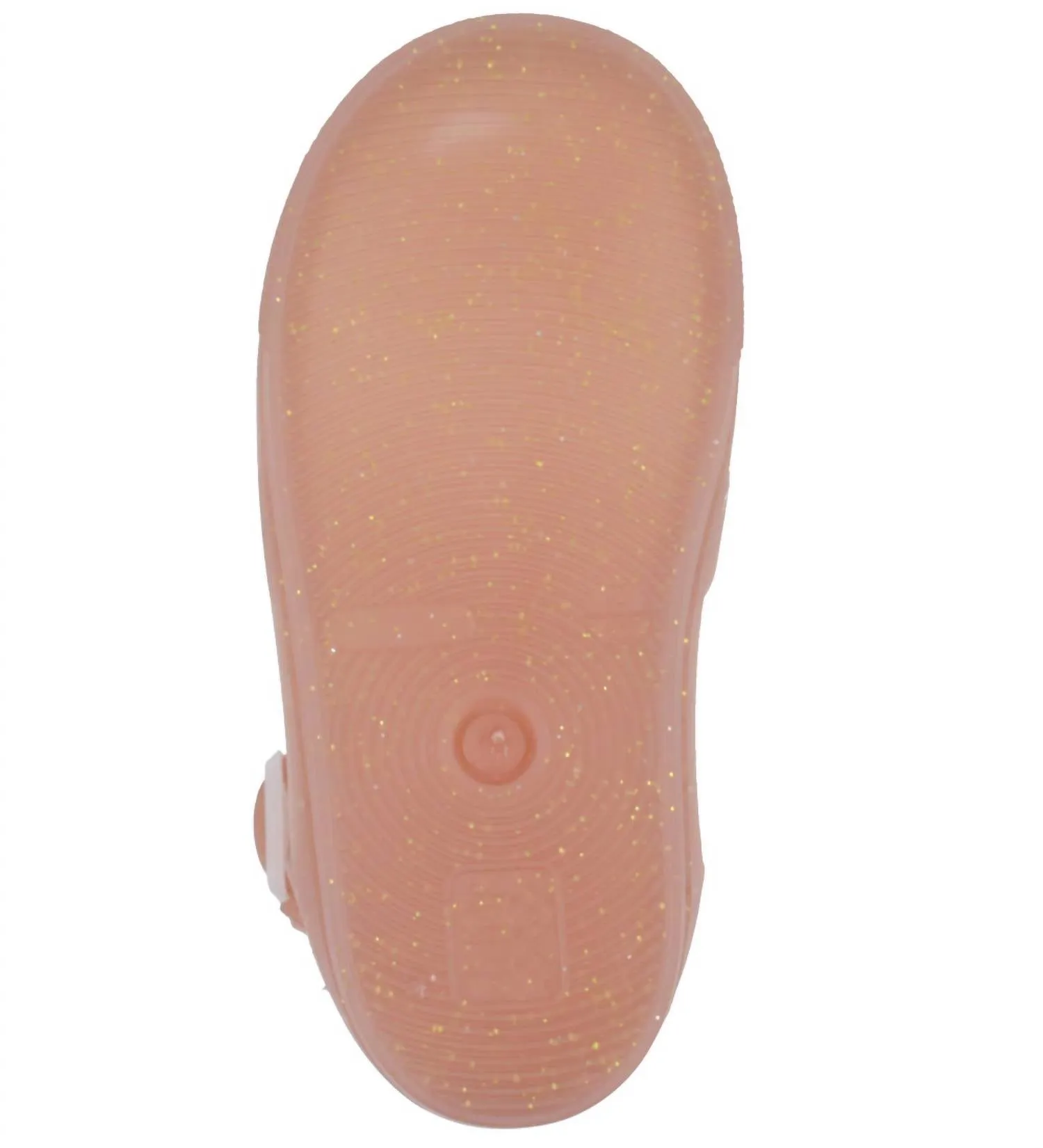Girl's Glitter Swim Sandal In Cameo Brown