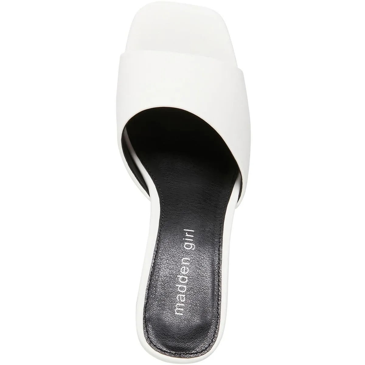 Goldenn Womens Faux Leather Slip On Mule Sandals