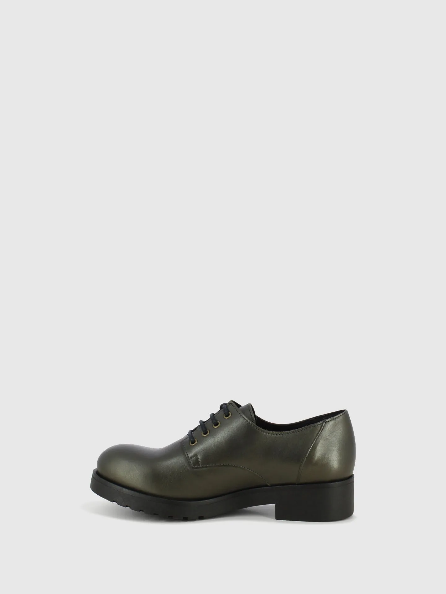 Gray Lace-up Shoes