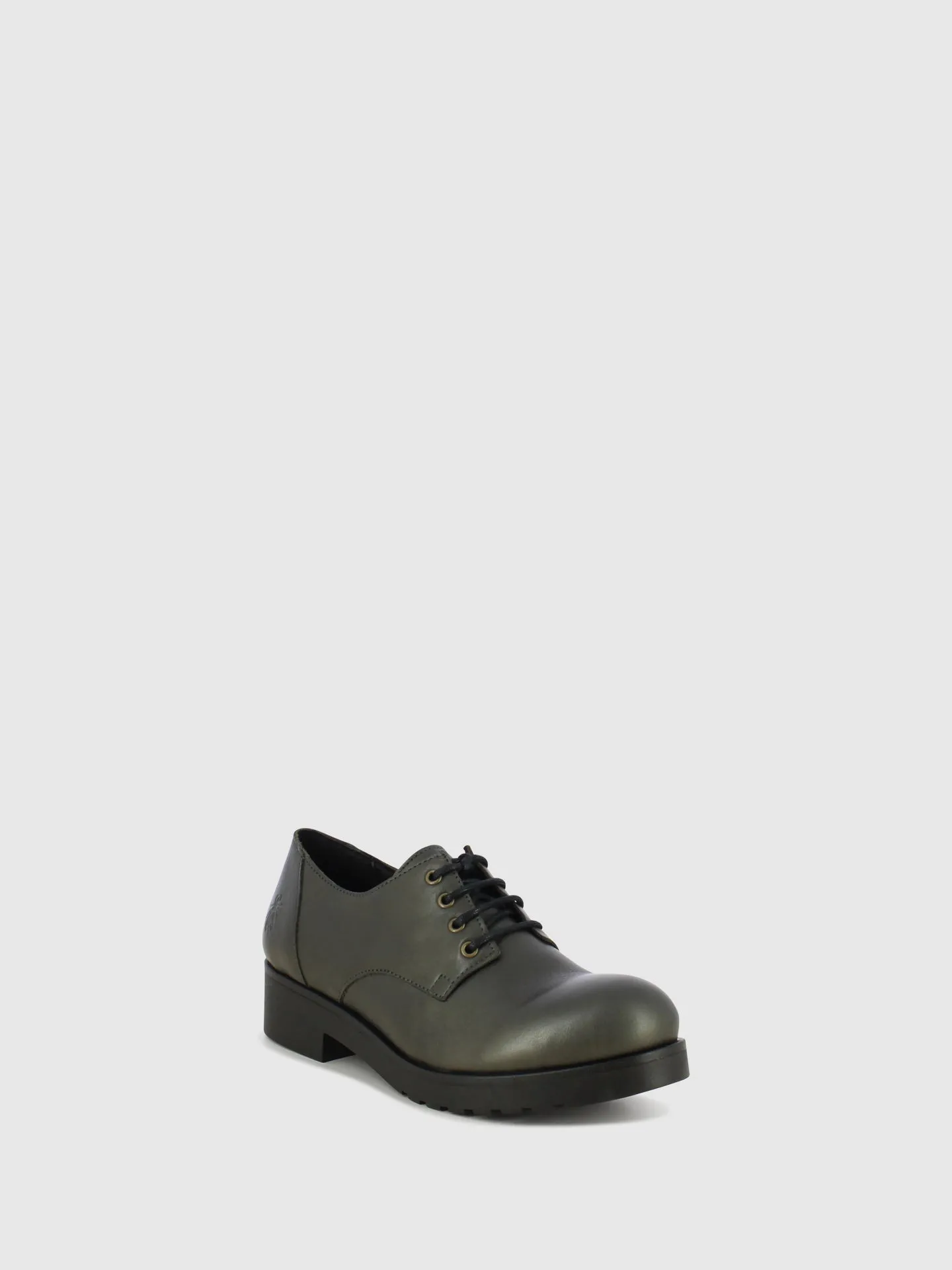 Gray Lace-up Shoes