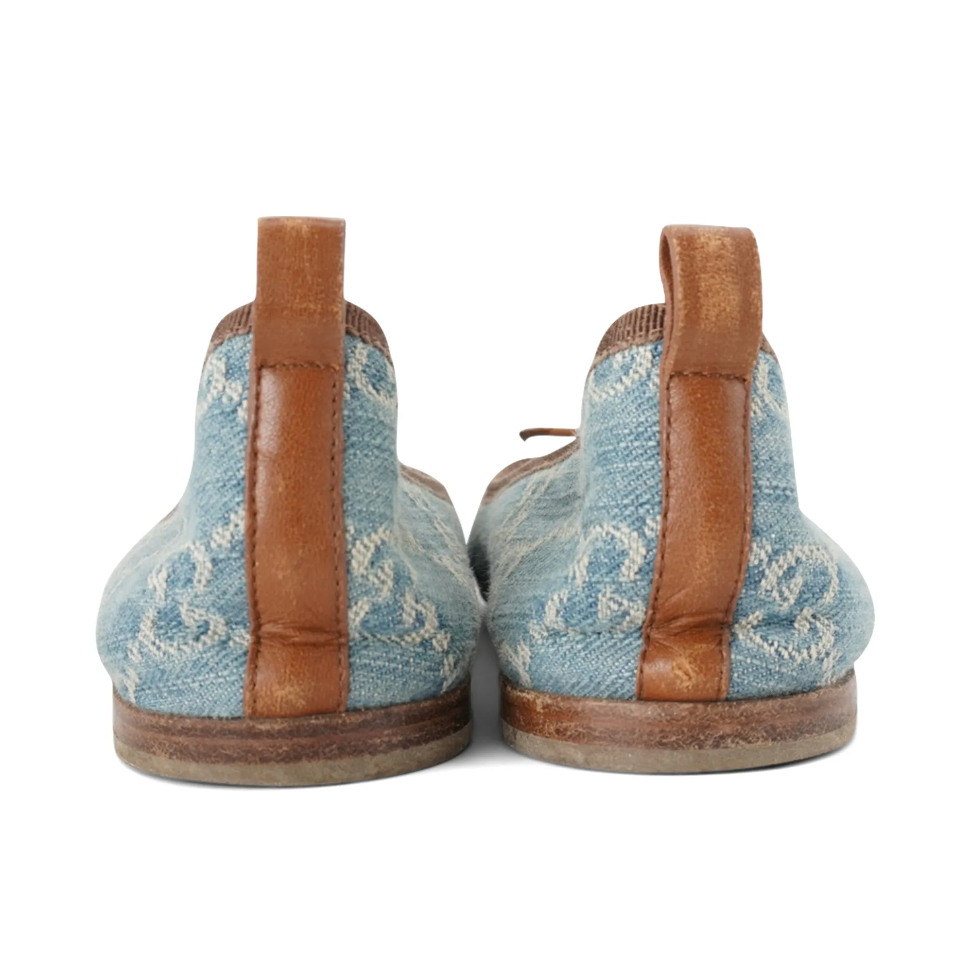 Gucci Denim Ballet Flats - Women's 37