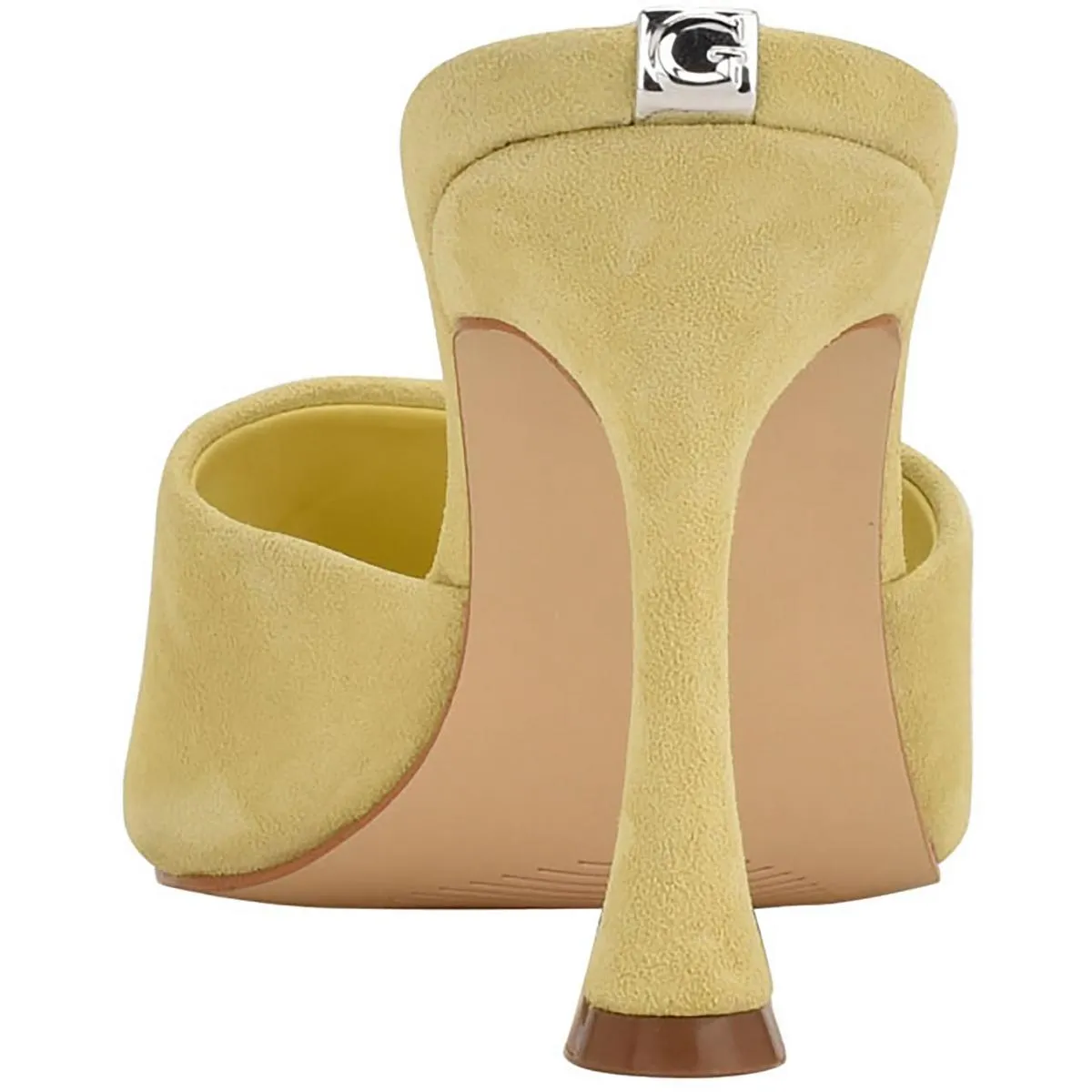 Hambree Womens Suede Open Toe Mule Sandals