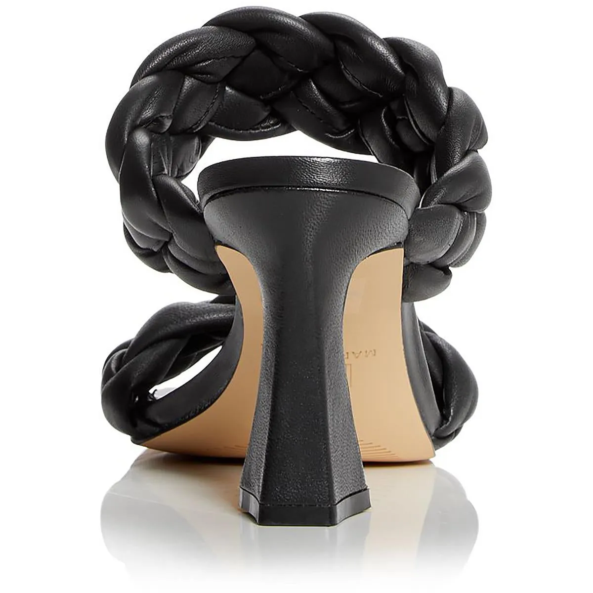 Hammy Womens Leather Square Toe Block Heel