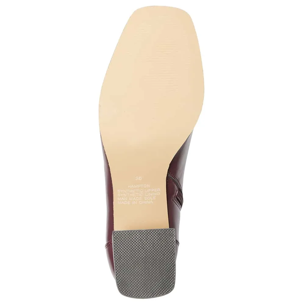 Hampton Boot in Wine