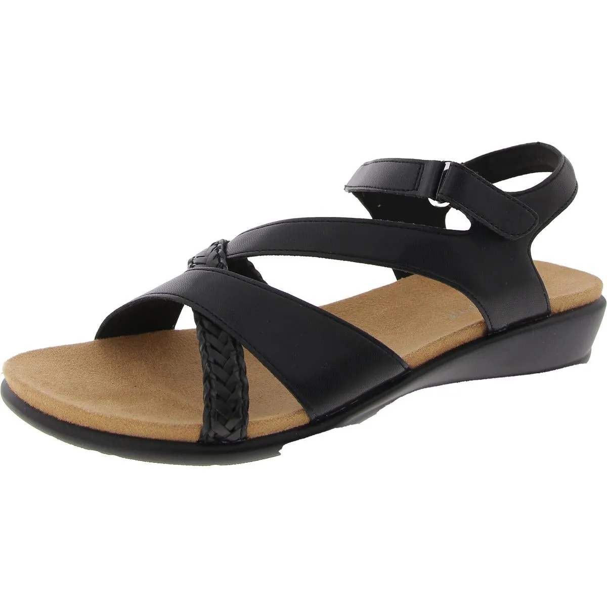 Hart 3 Womens Faux Leather Strappy Sandals