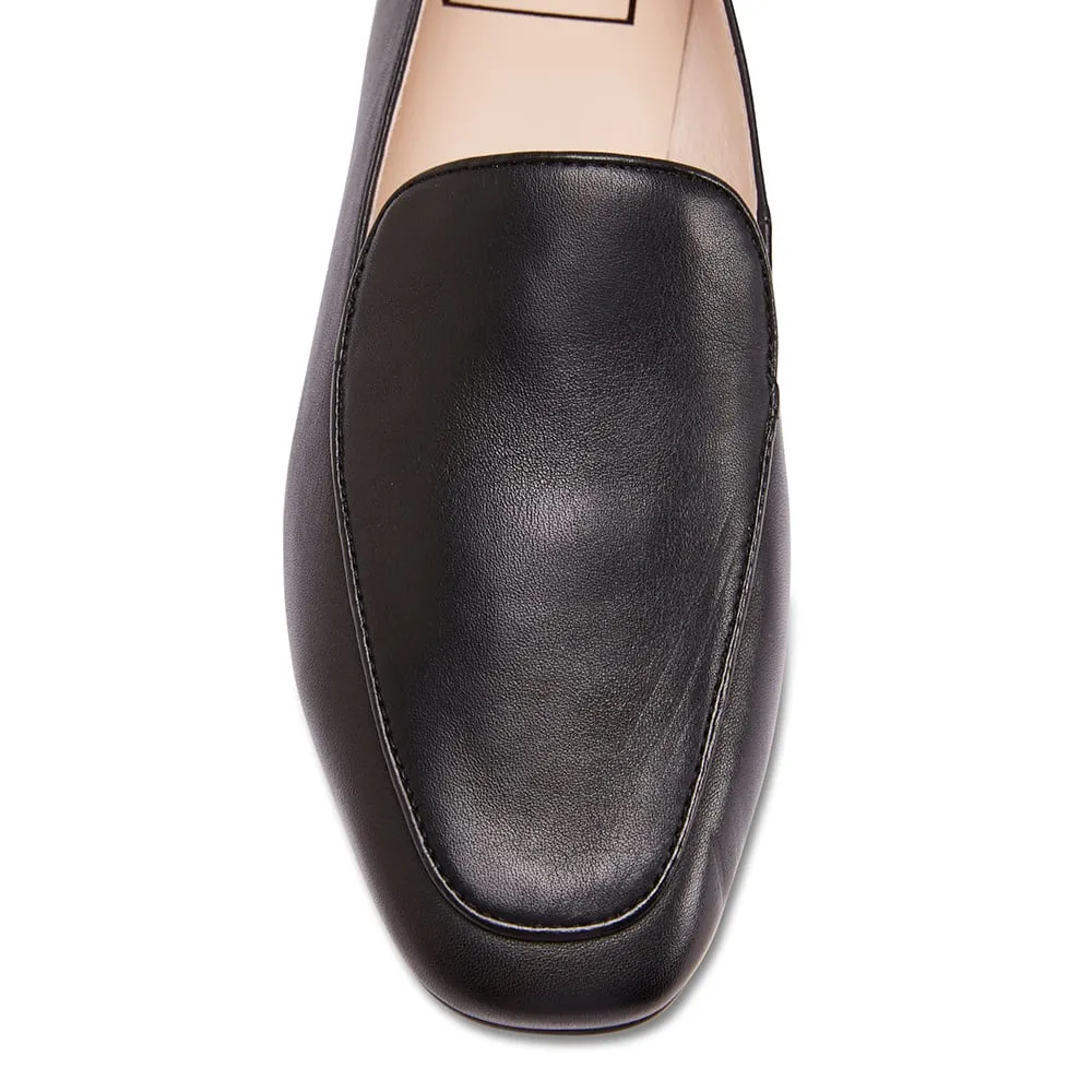 Haven Loafer in Black Leather
