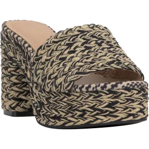 Hazila Womens Slip On Platform Platform Sandals