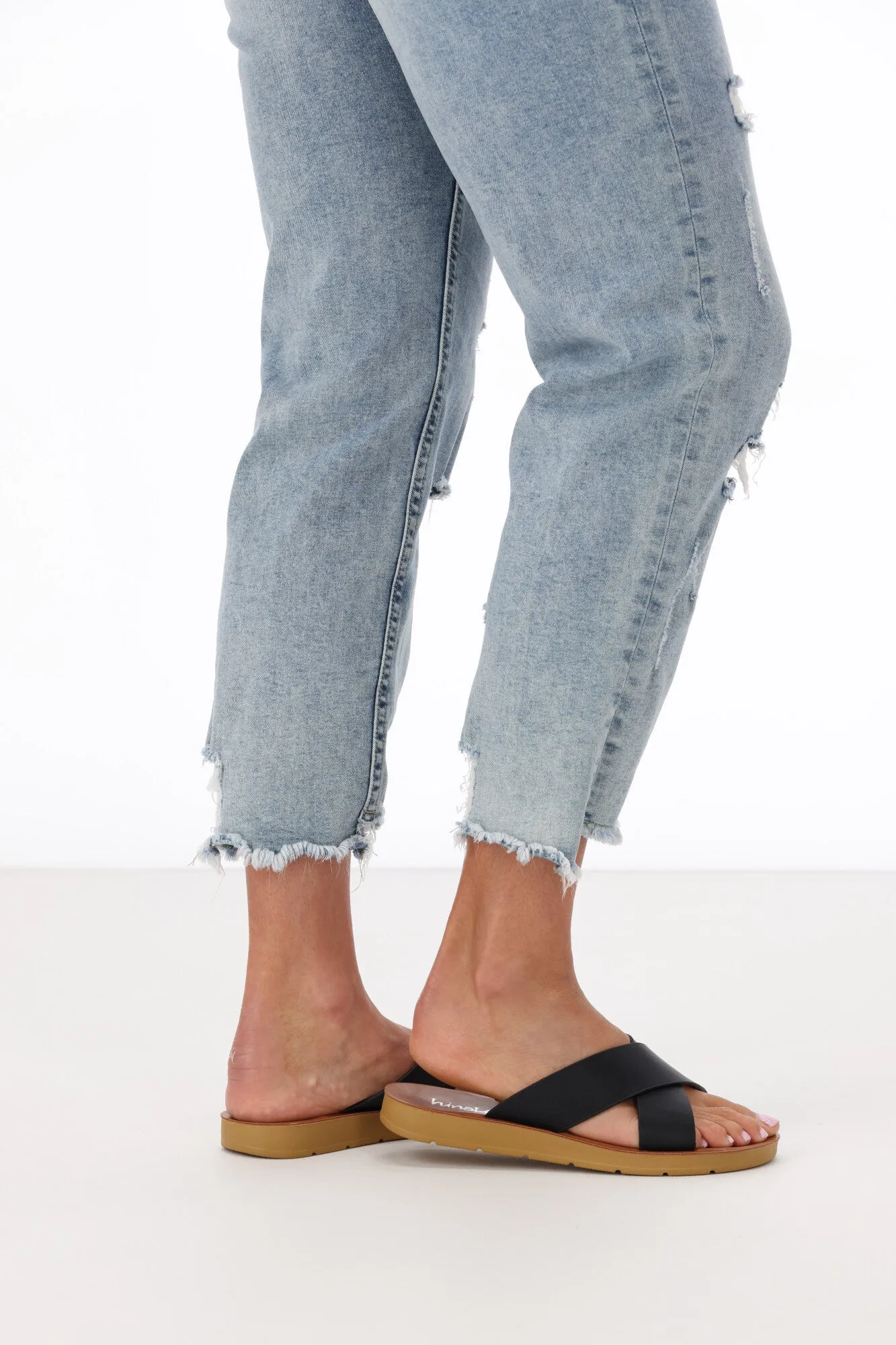 Hinako Vanessa Sandal Black