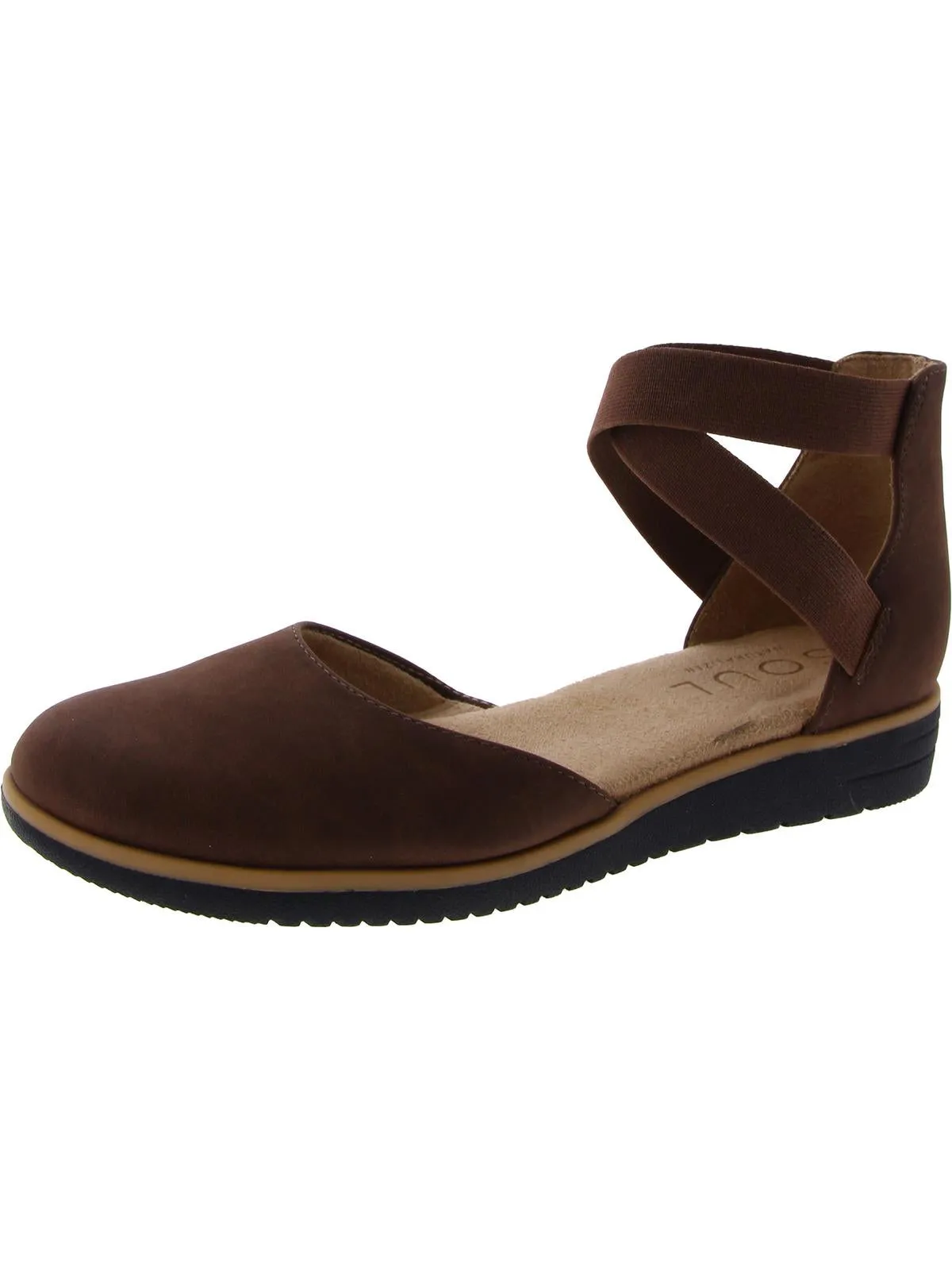 Intro Womens Cushioned Footbed Slip On Shoes