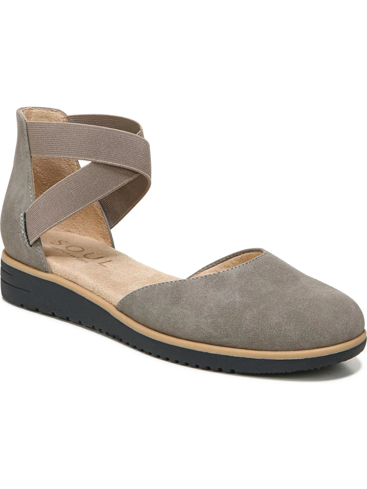 Intro Womens Cushioned Footbed Slip On Shoes