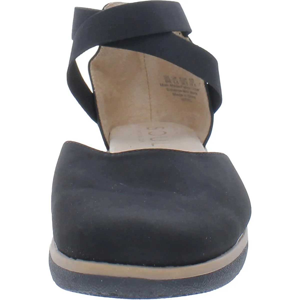 Intro Womens Cushioned Footbed Slip On Shoes