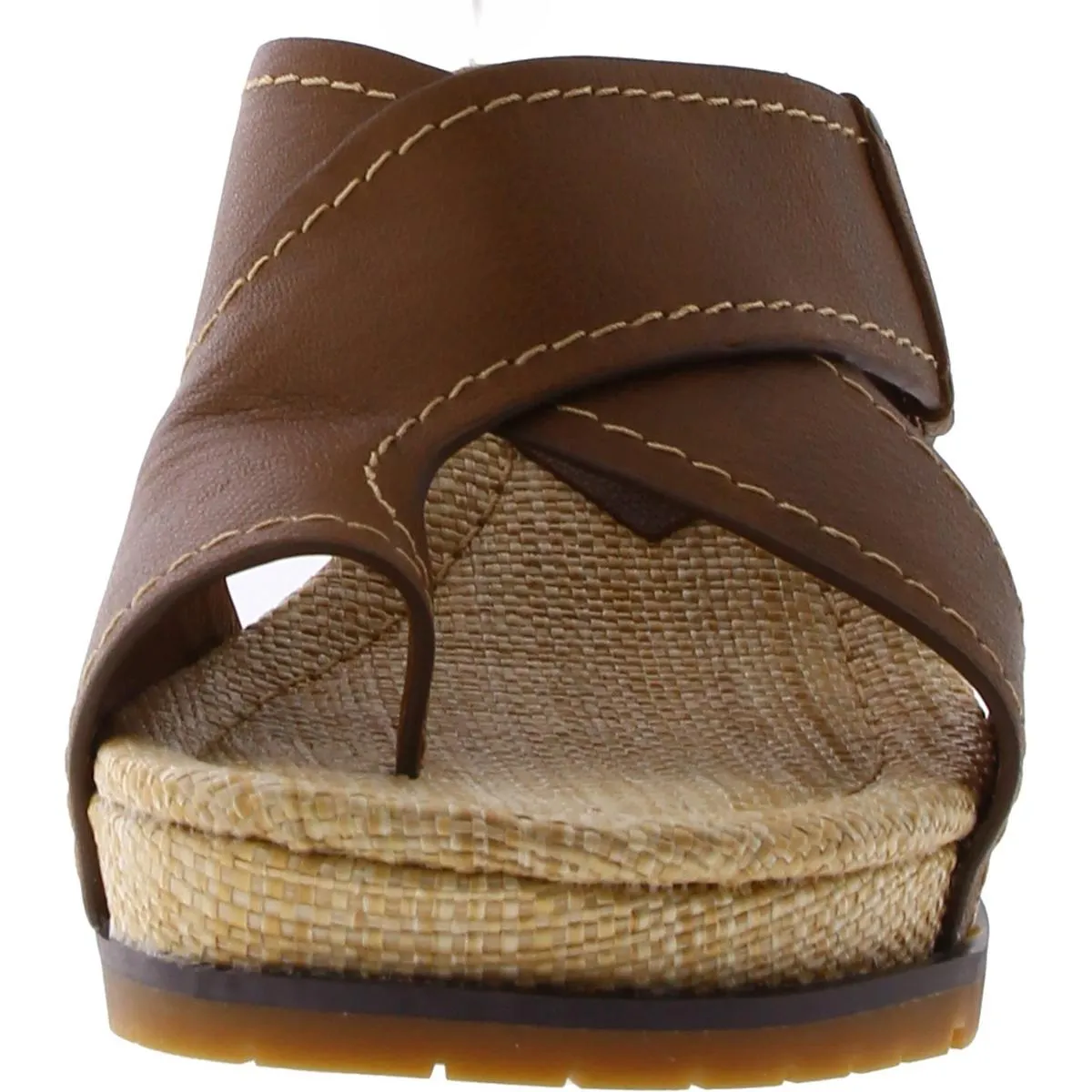 Irini 35 Womens Leather Slip On Wedge Sandals