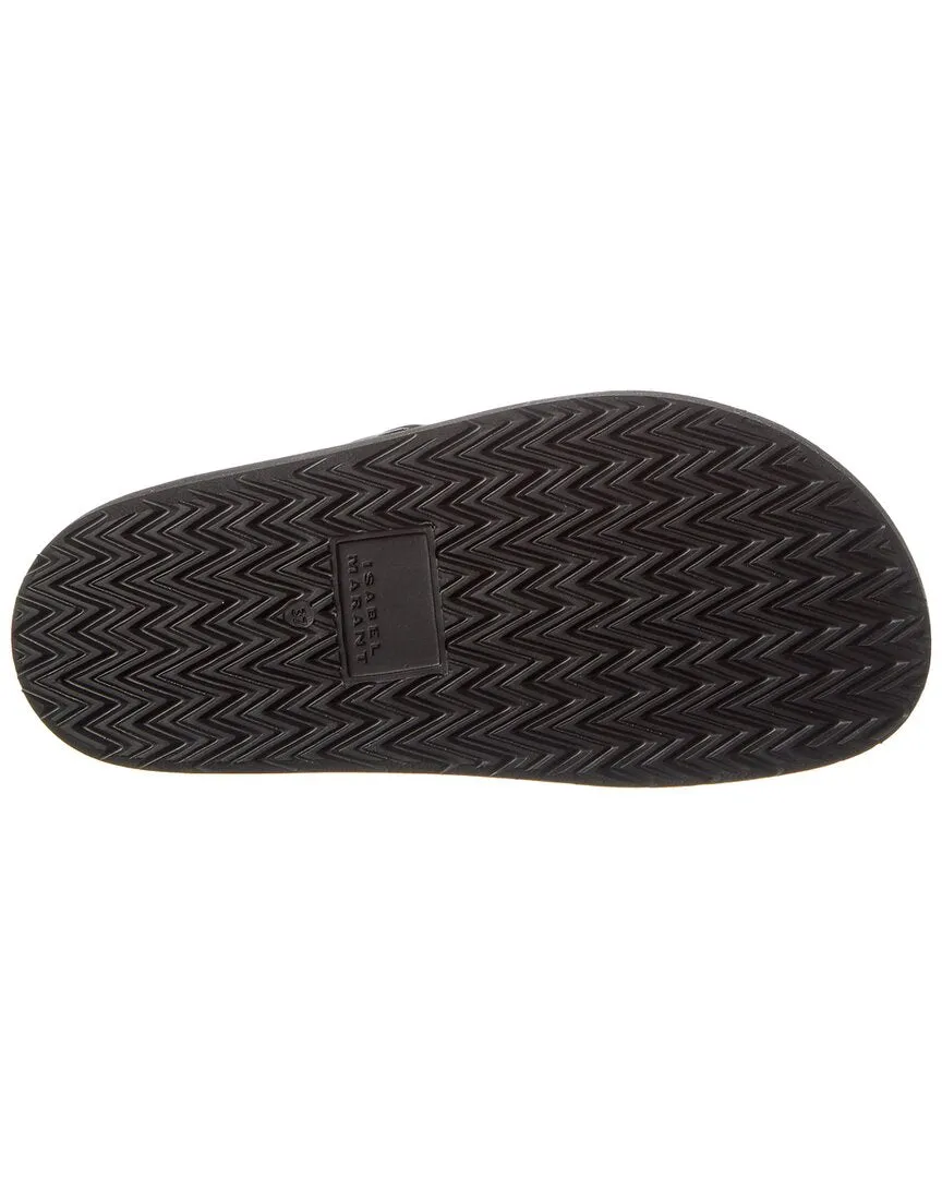 Isabel Marant Lennyo Suede Platform Sandal