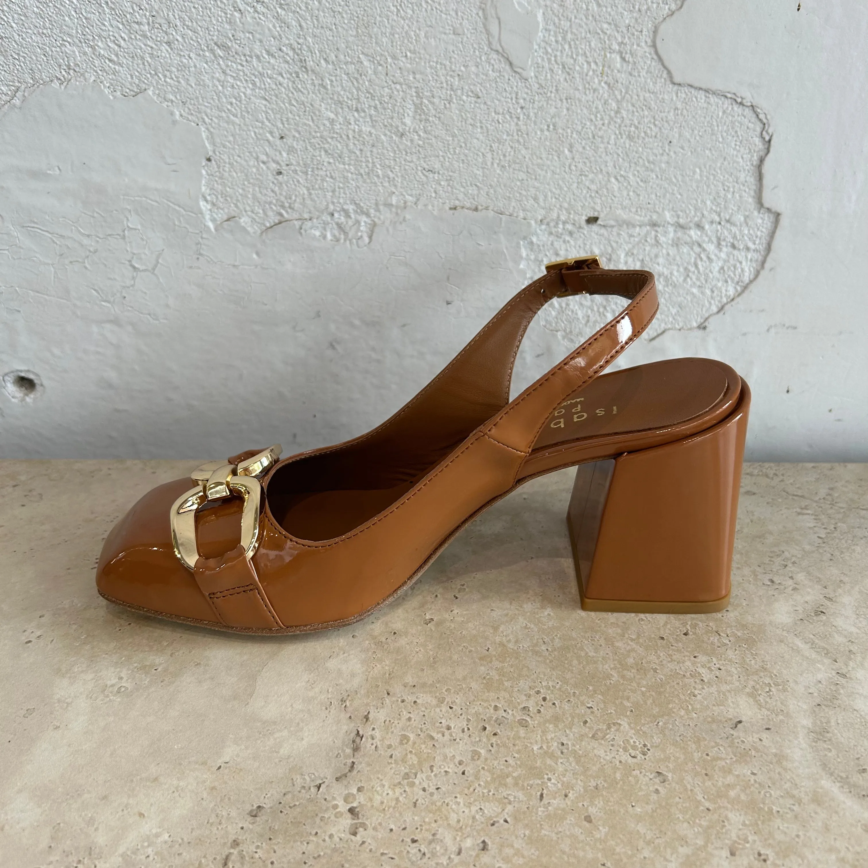 Isabelle Paris IS153 Brown Patent