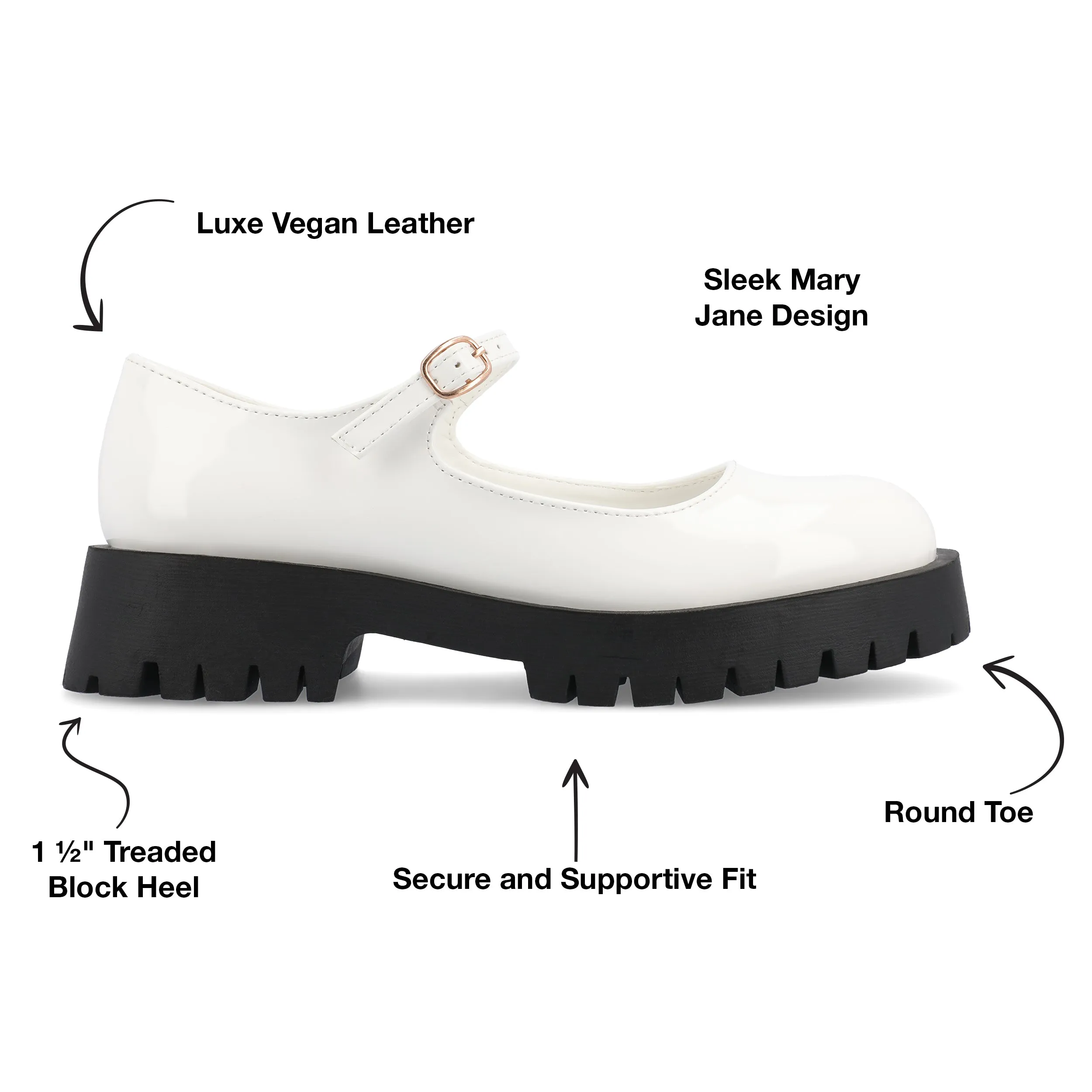 Journee Collection Women's Kamie Wide Width Flat