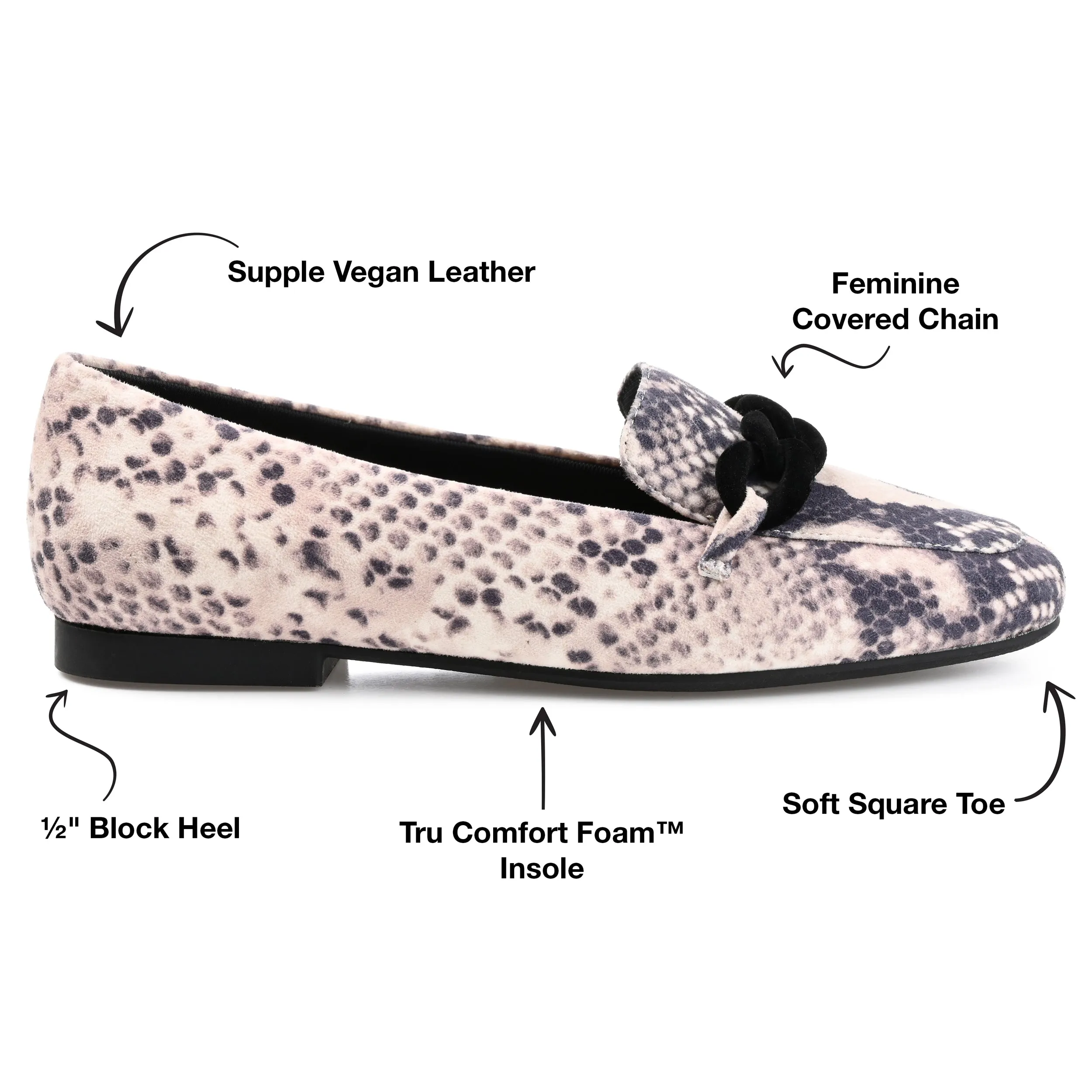 Journee Collection Women's Tru Comfort Foam Wide Width Cordell Flat