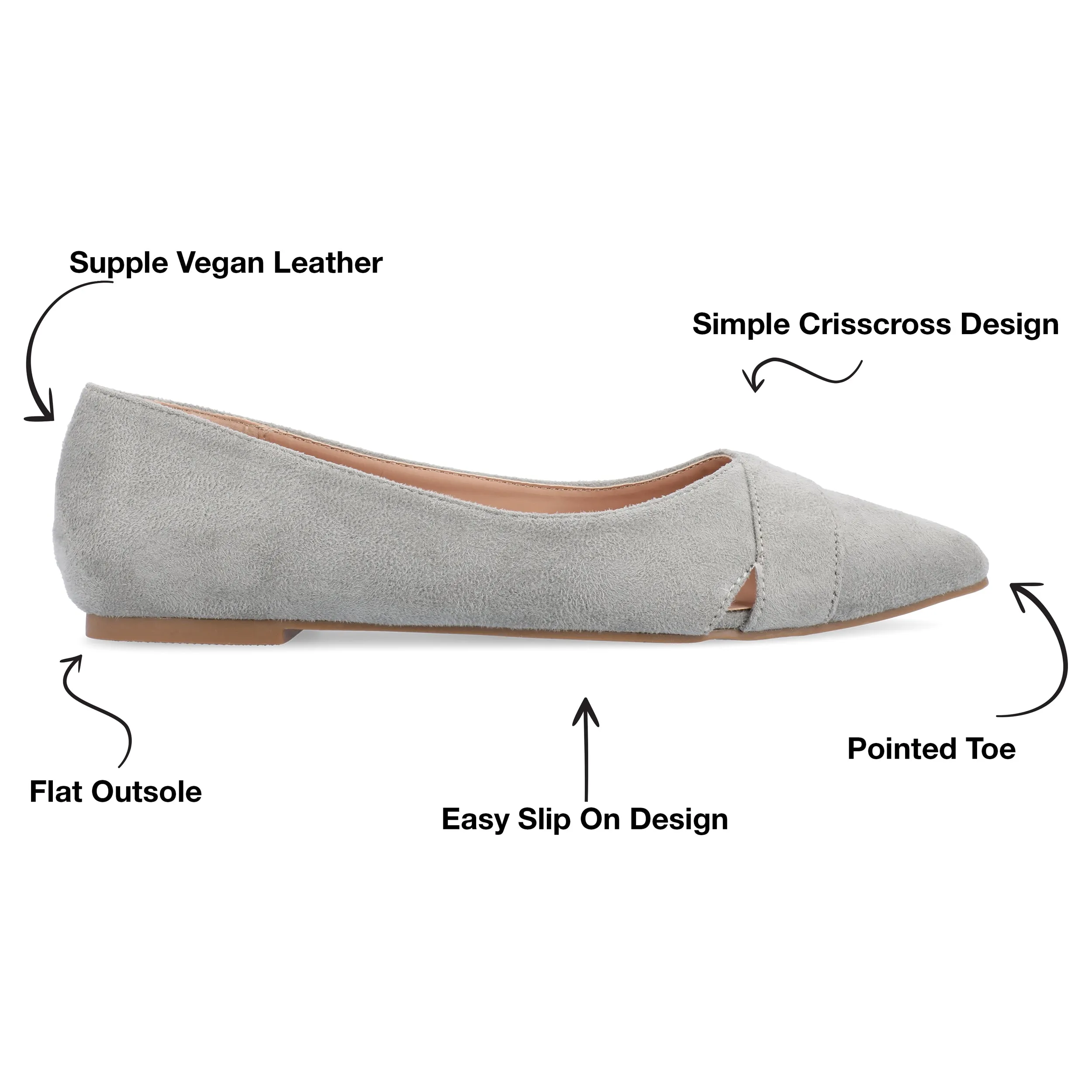 Journee Collection Women's Winslo Flat