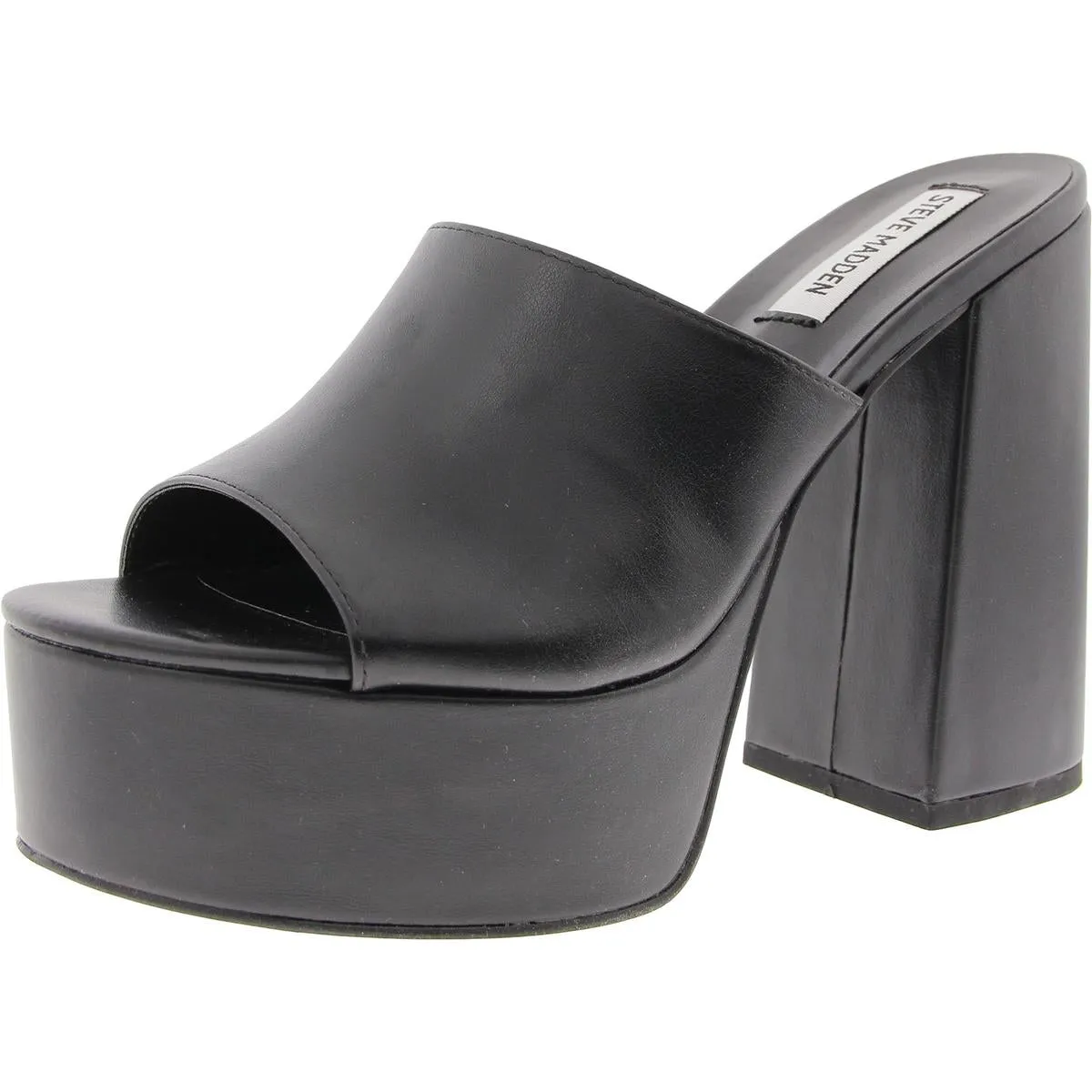 Jungle Womens Embossed Faux Leather Platform Sandals
