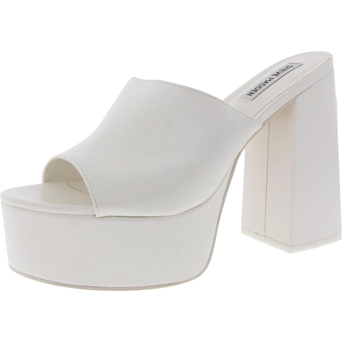 Jungle Womens Embossed Faux Leather Platform Sandals