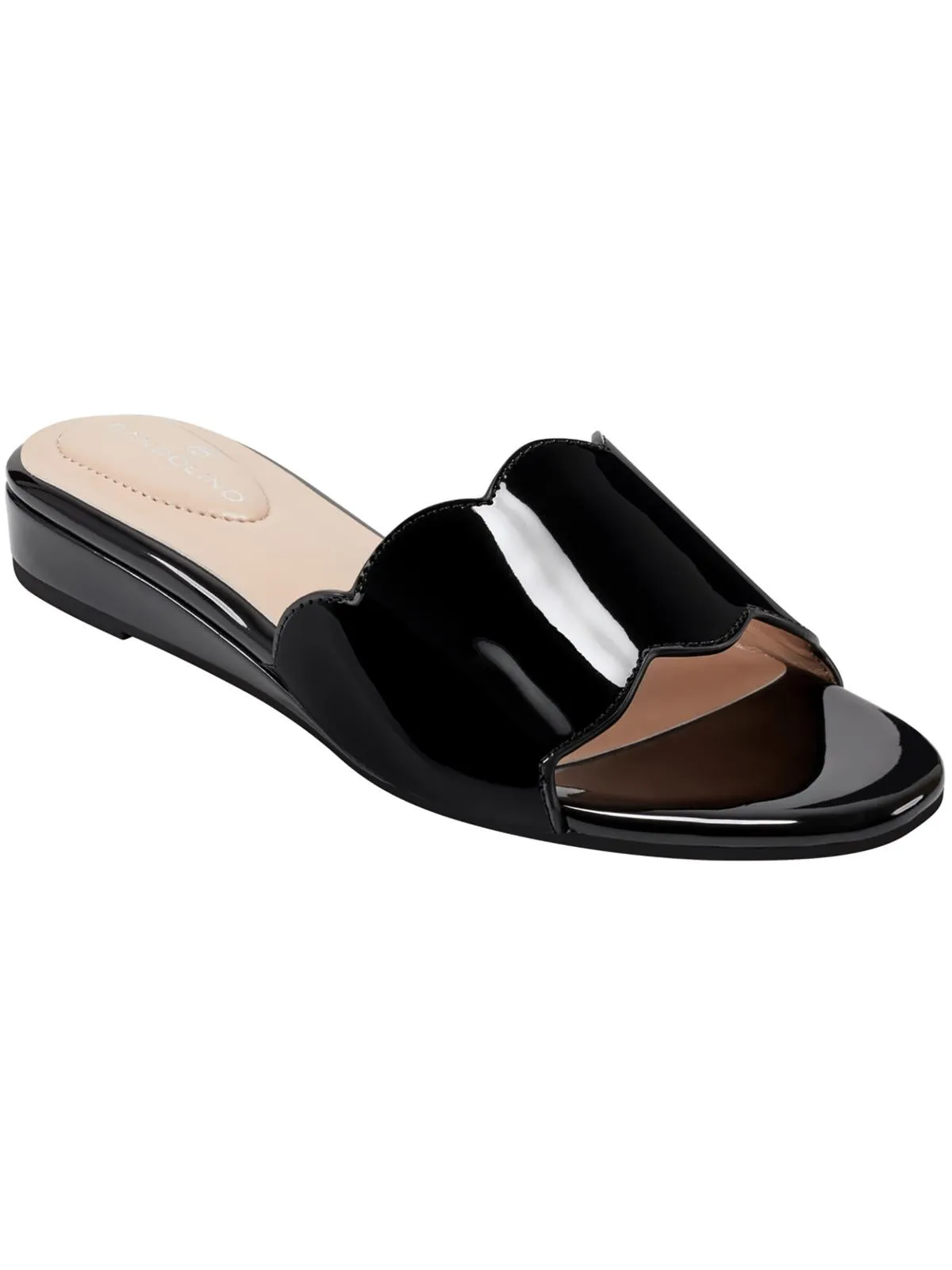 Kayla 3 Womens Patent Slide Sandals