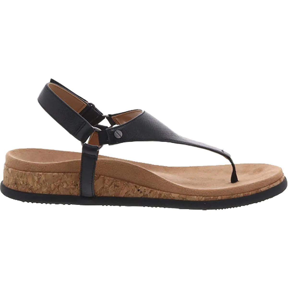 Kirra II Womens Leather Ankle Strap Slingback Sandals