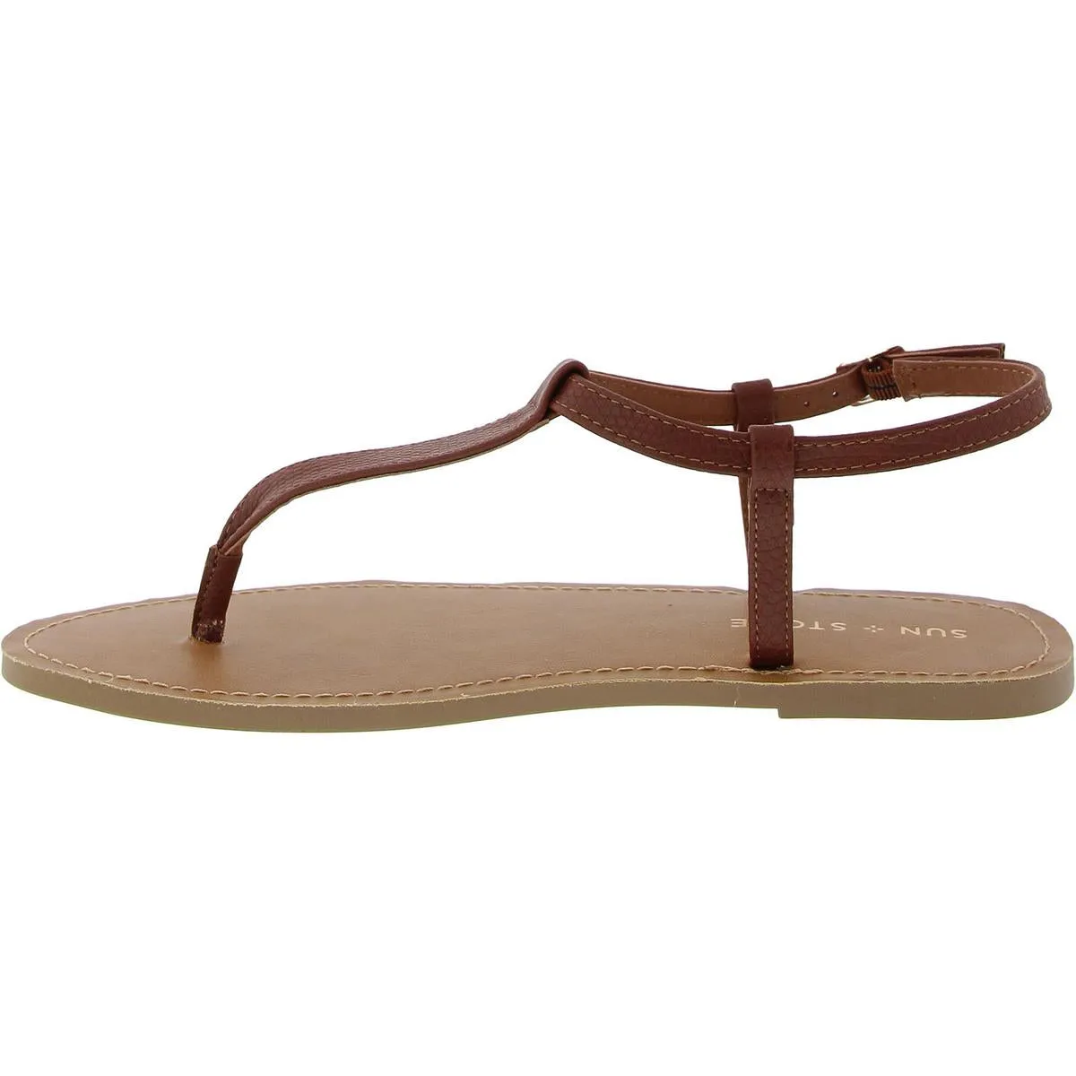 Krisleyy Womens Printed Open Toe Thong Sandals