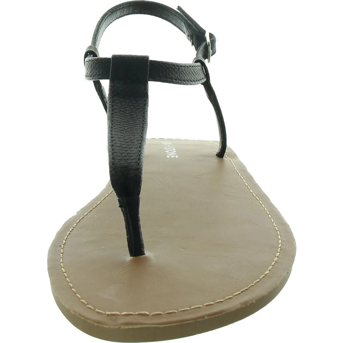 Krisleyy Womens Printed Open Toe Thong Sandals