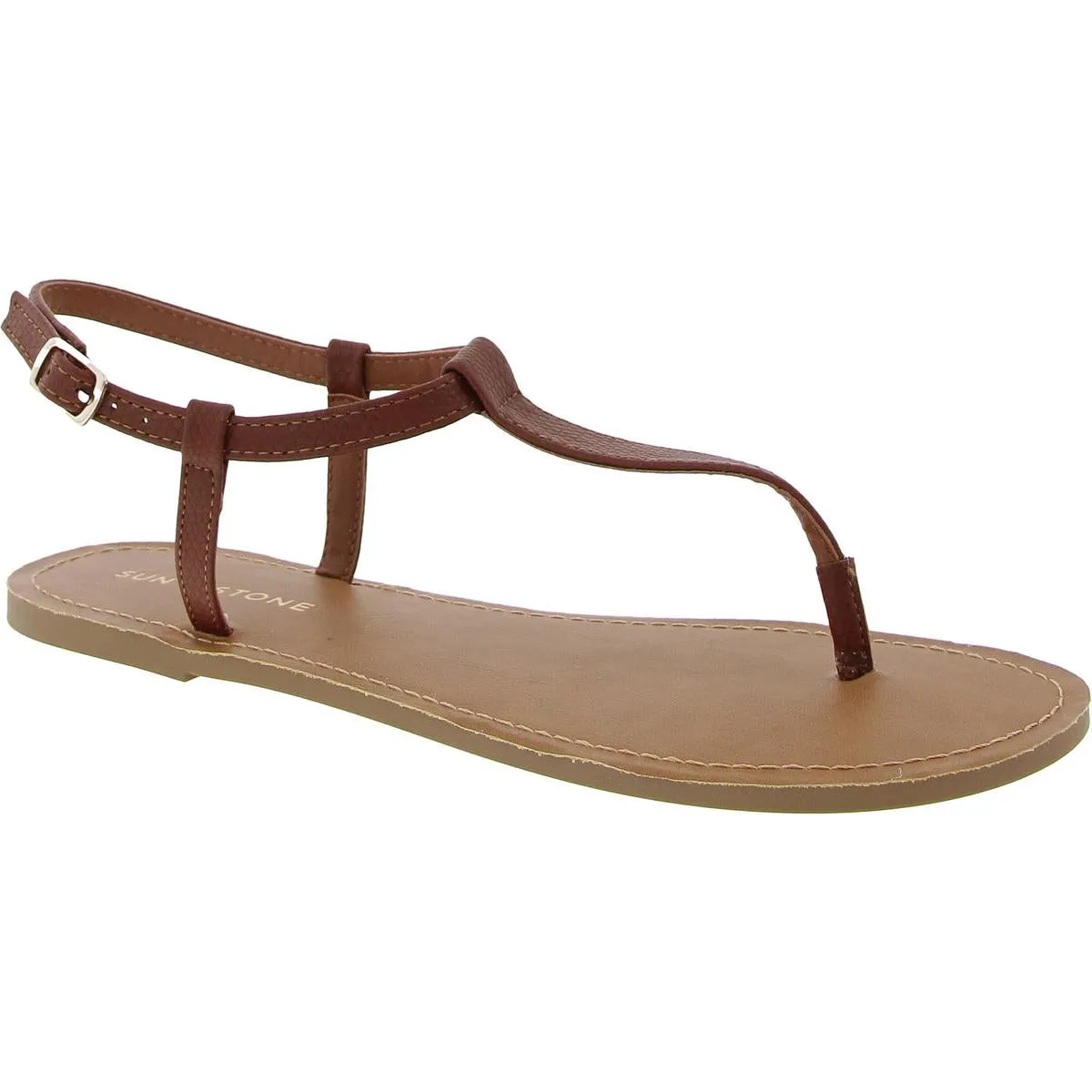 Krisleyy Womens Printed Open Toe Thong Sandals