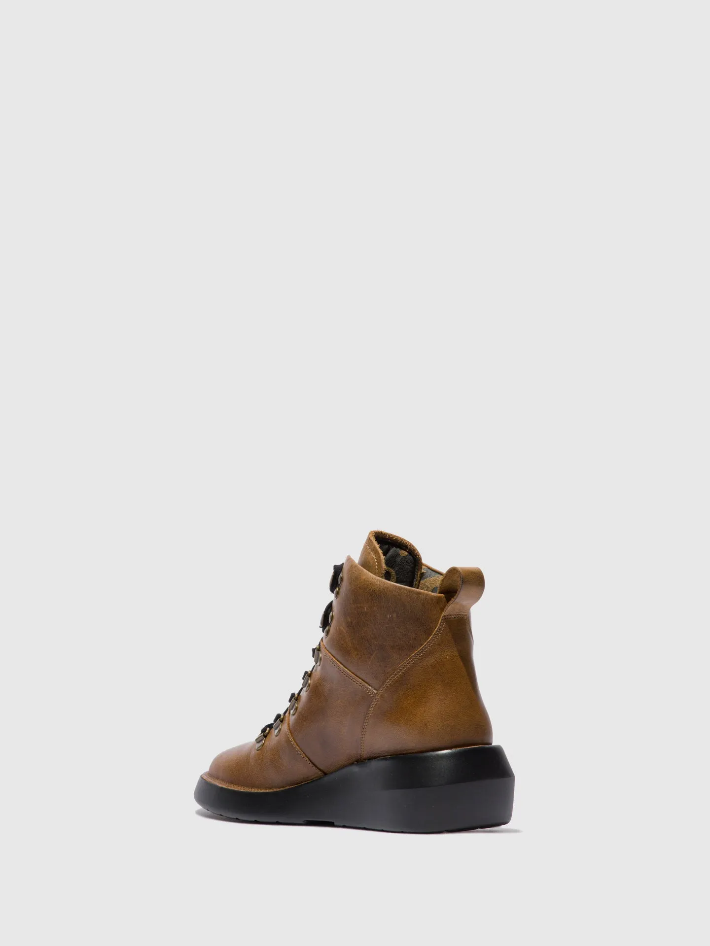 Lace-up Ankle Boots BIKA501FLY RUG CAMEL