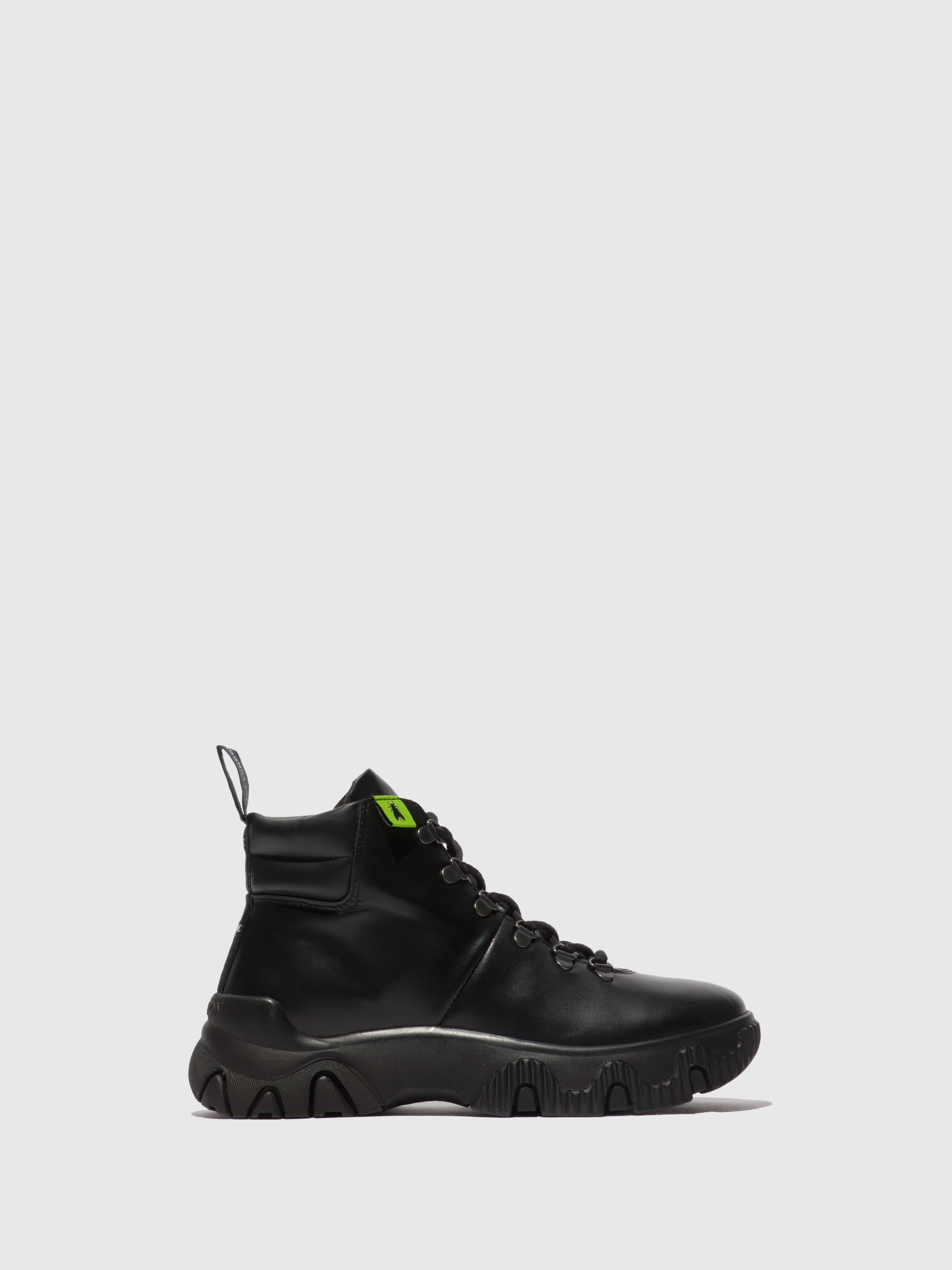 Lace-up Ankle Boots FIGA887FLY TUNDER BLACK