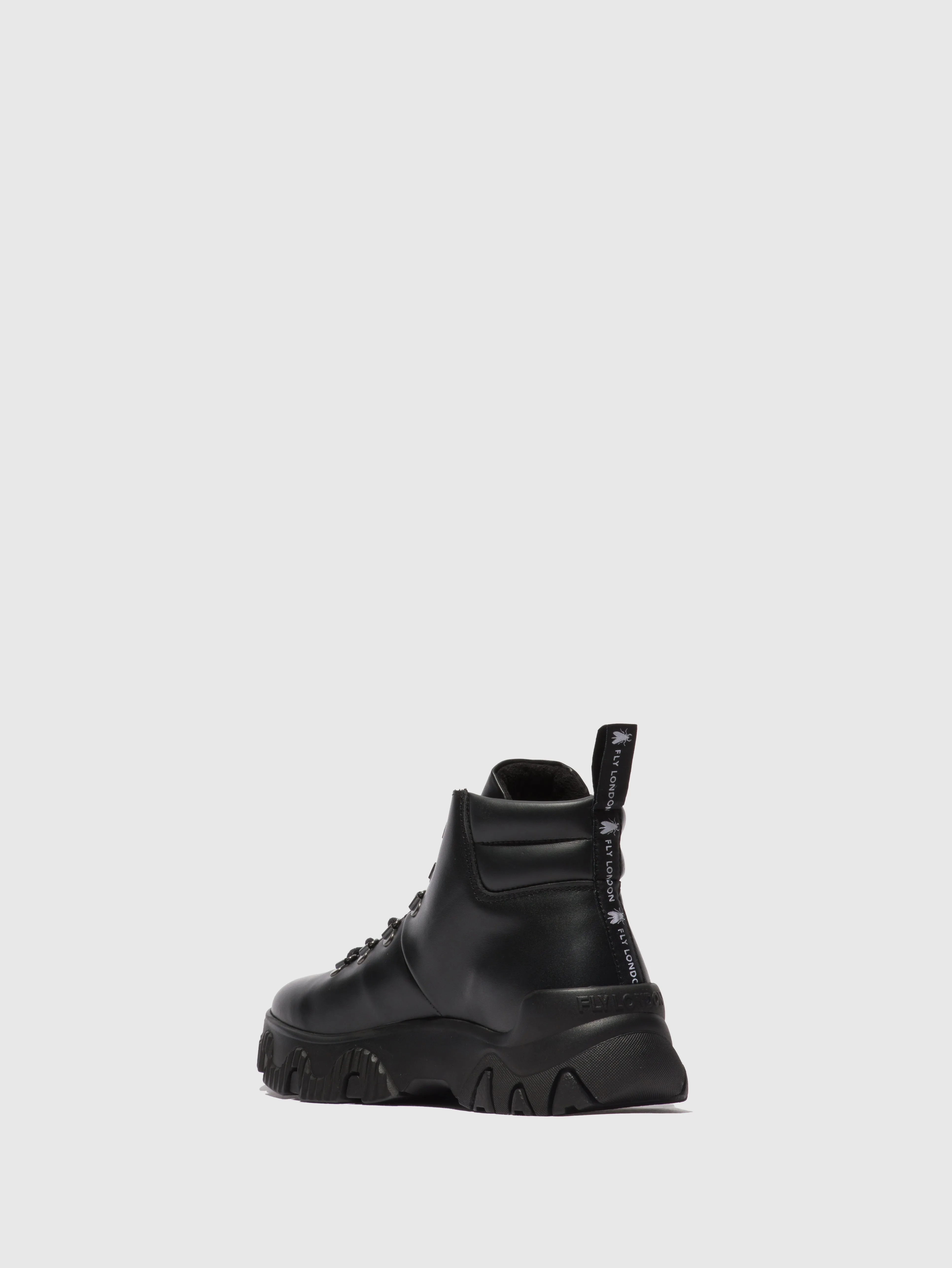 Lace-up Ankle Boots FIGA887FLY TUNDER BLACK